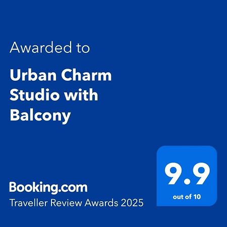 Urban Charm Studio With Balcony ティラナ エクステリア 写真